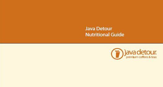 Java Detour Nutritional Information
